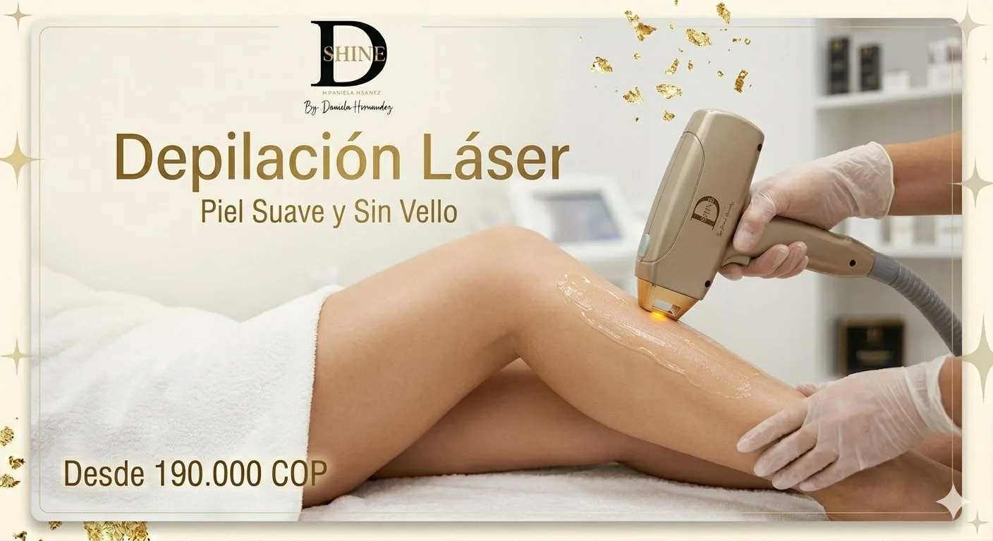 Depilación láser profesional en D'SHINE